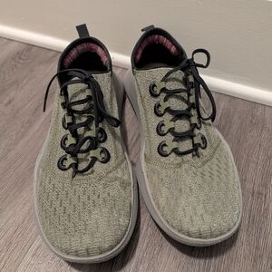 Allbirds Knit Sneakers - Olive and Black
